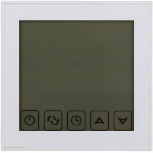 Терморегулятор сенсорный Rexant R200W 3.6кВт 16А белый фото Терморегулятор сенсорный Rexant R200W 3.6кВт 16А белый картинка